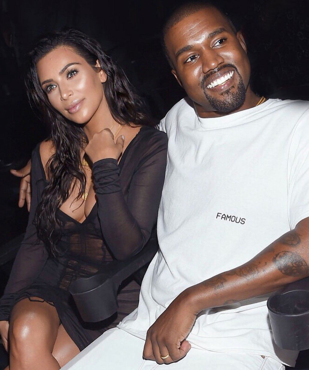 Kanye West mostrava immagini porno della ex moglie Kardashian