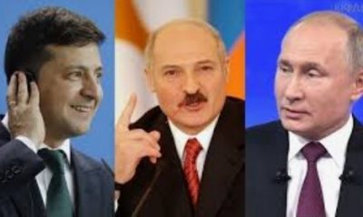 Lukasenko , Putin, Zelensky